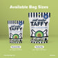 Taffy Shop How Do You Like Them Apples? Sea Salt Caramel Apple Salt Water Taffy Gourmet Soft Chewy Candy, Bulk Sweet Snack, Fres