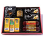 Wisconsin Cheese Company - Grand Cheese & Sausage Gift Box - 100% Wisconsin Cheddar & Pepper Jack Cheese, Sausage,  Ers, Pretzel & Mustard | Perfect For Parties, Charcuterie Boards, And Holiday Gifts