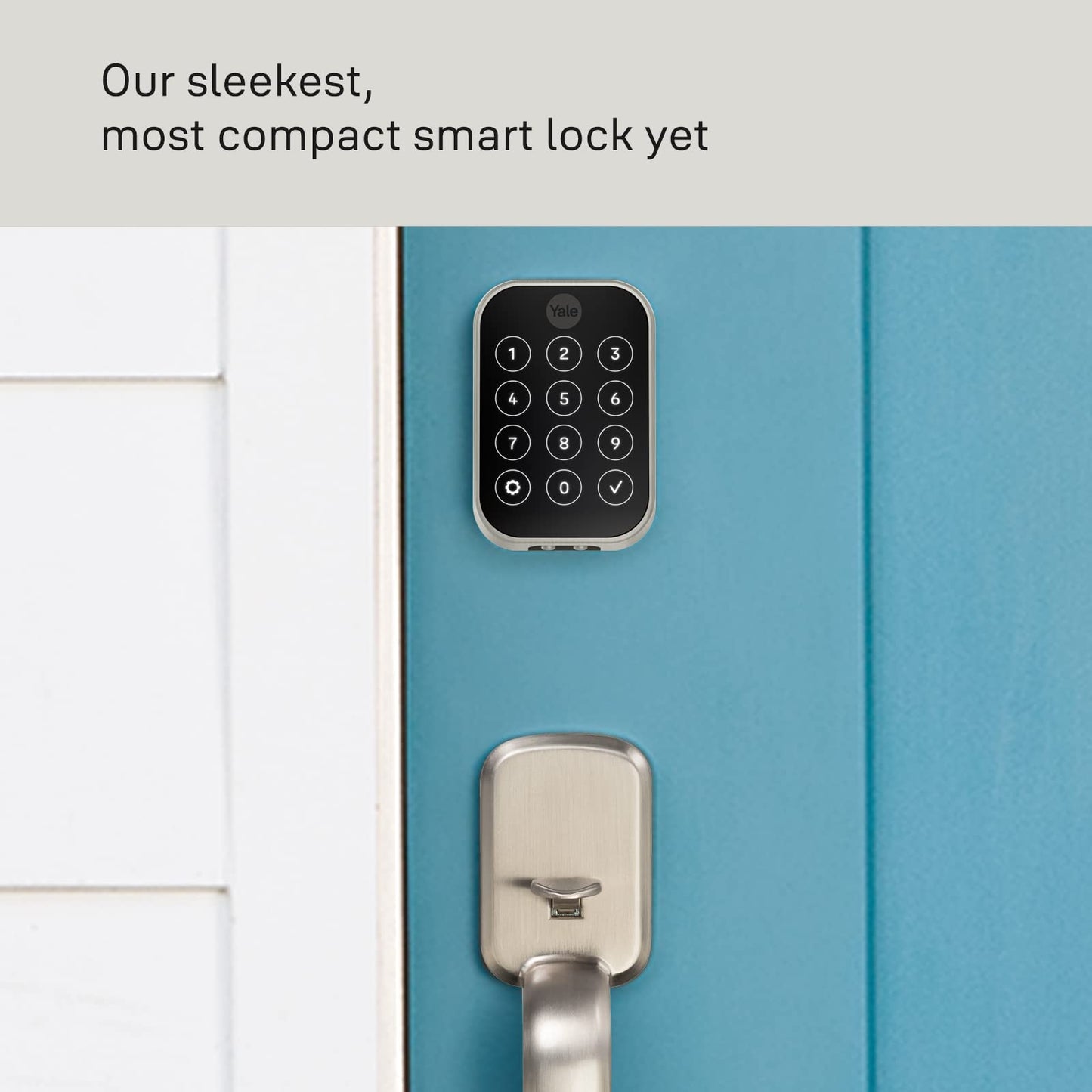 Yale Assure Lock 2 Key-Free Touchscreen With Wi-Fi In Satin Nickel