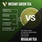 VitaCup Green Tea Instant Packets - Matcha, Moringa, B Vitamins, 24 Count