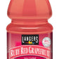 Langers Ruby Red Grapefruit Juice Cocktail, 10 Fl Oz, Pack of 12