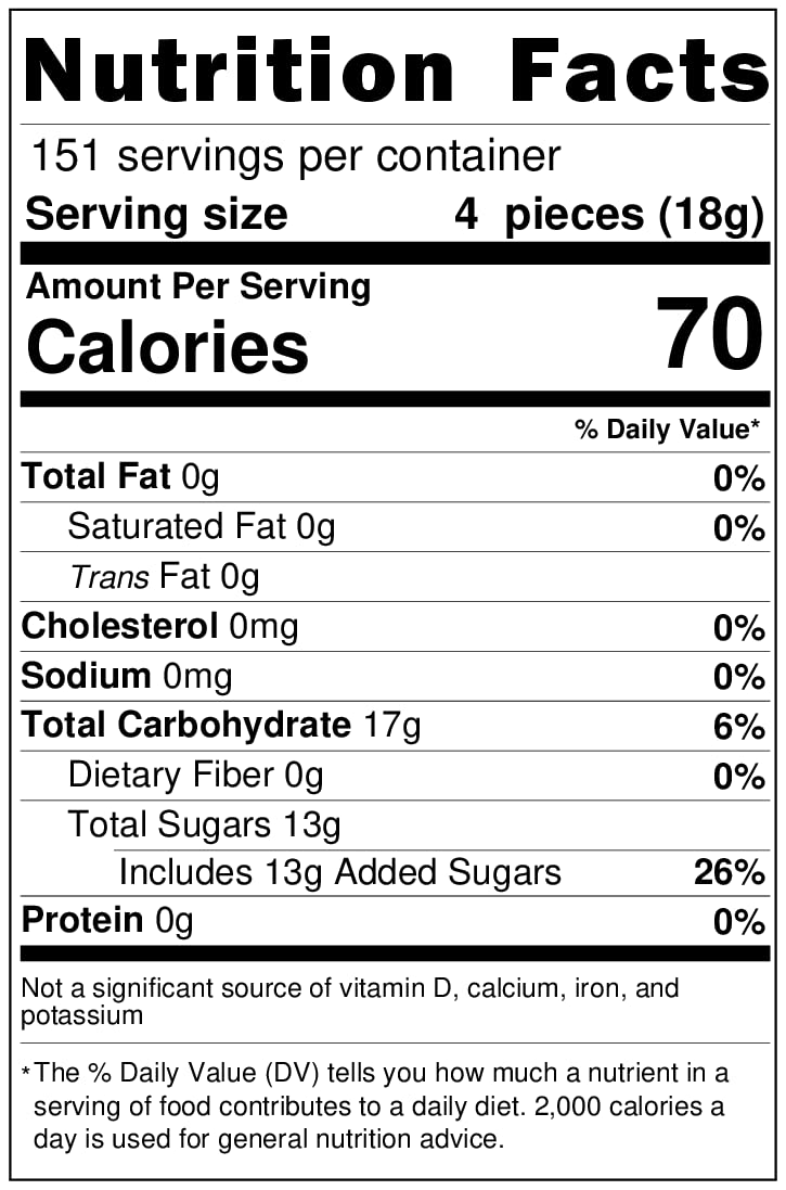 Assortit Crystal Clear Mints - Bulk After Dinner Hard Candies - 6 lbs - Clear