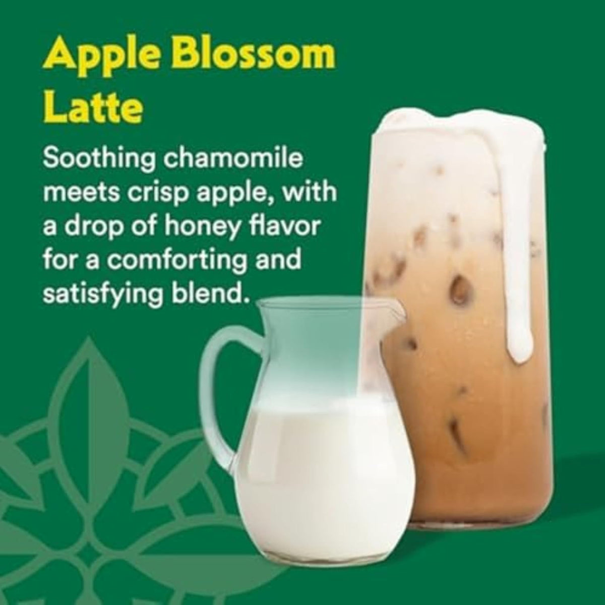 Stash Apple Blossom Latte Concentrate - Barista Style Caffeinated Latte Tea Beverage - Crafted In Oregon - Plant Based And Dairy