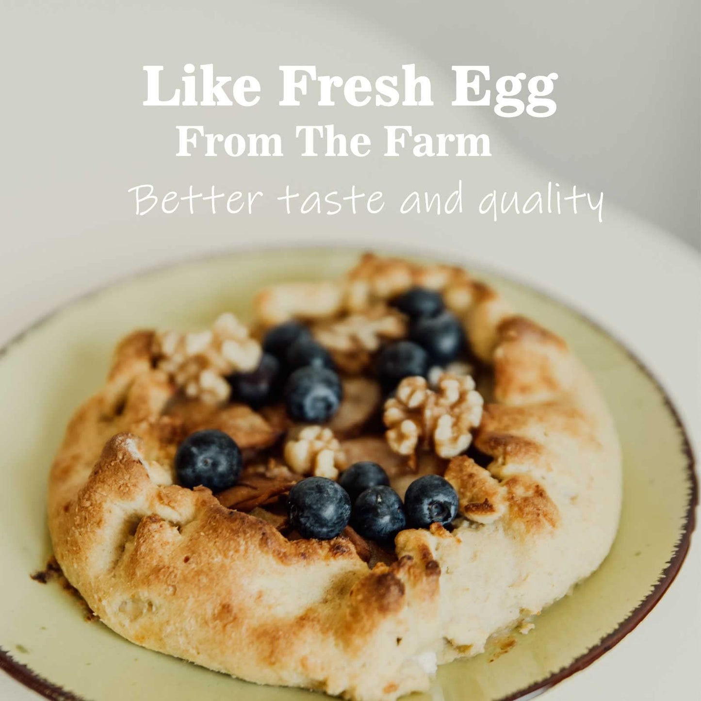 ORGFUN Egg White Powder 8 Oz, Pasteurized Egg White Powder, Gluten-Free, Non-GMO, Made in USA