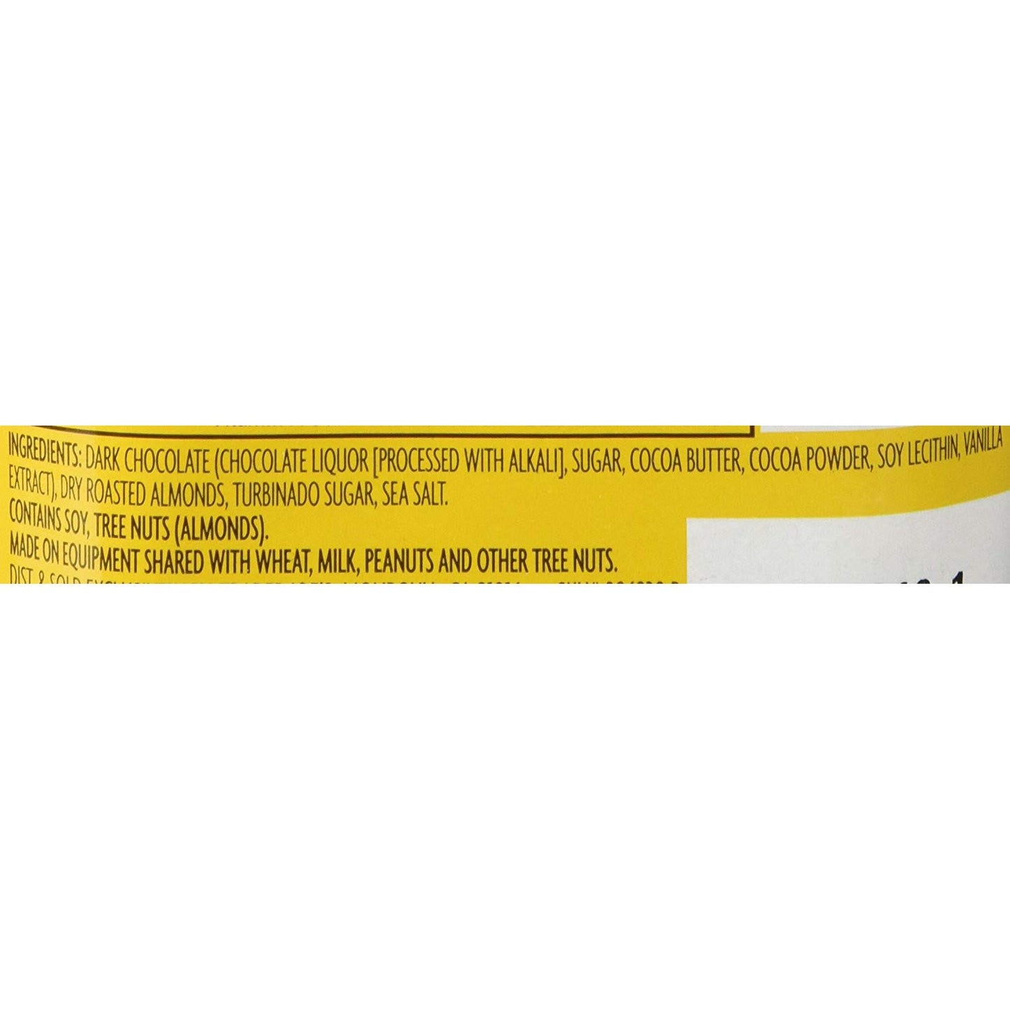 Trader Joe's Sea Salt & Turbinado Sugar Dark Chocolate Almonds - 10 Ounce (Pack of 2)