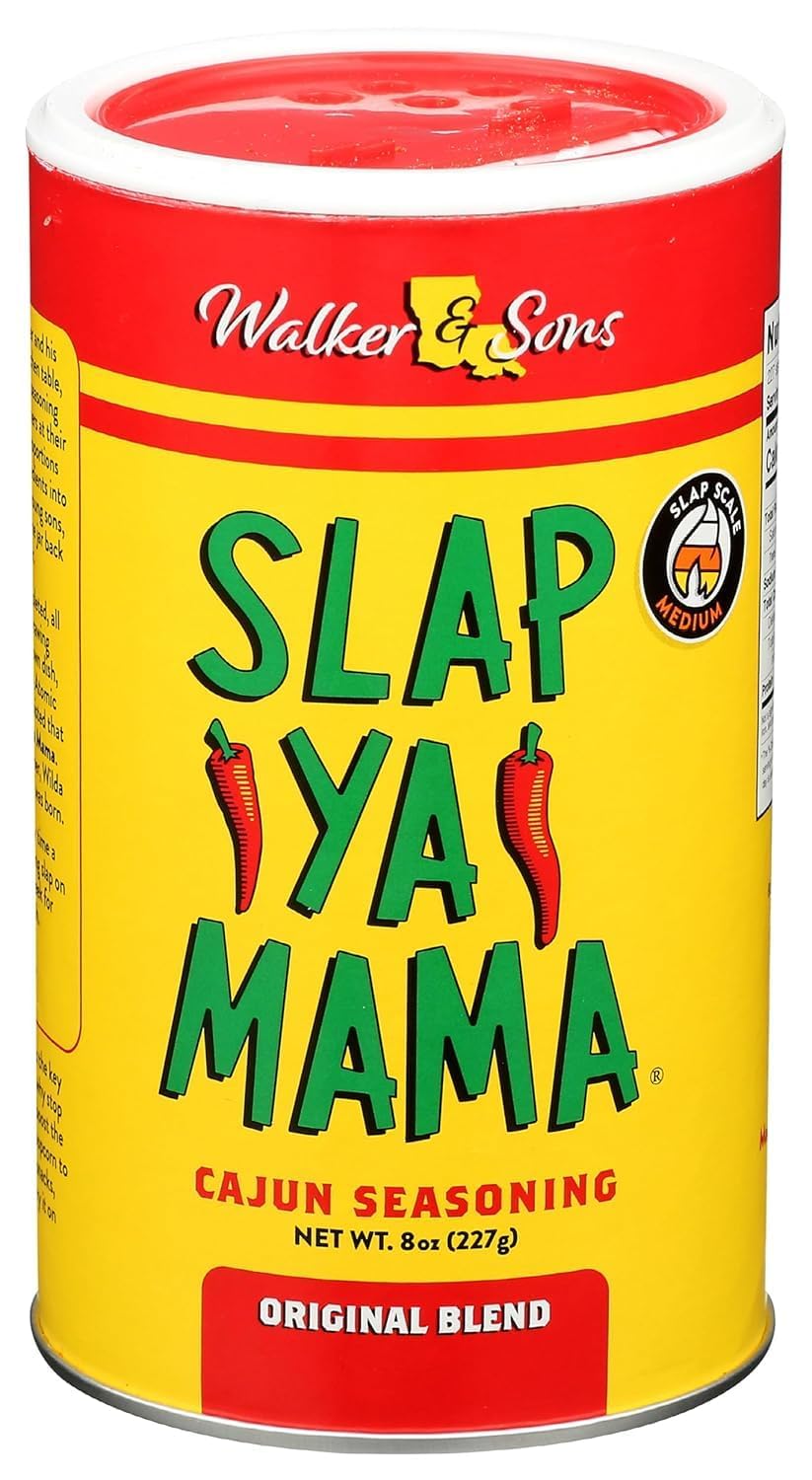 SLAP YA MAMA Cajun Seasoning, 8 Oz Can, Multicolour, Model 145458