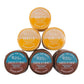 Ra  Ces Del Huerto. Amaranth Wafers Thins-Obleas - Low Calorie Snack. (Yellow (Vanilla And Chocomint), 6 Pack)