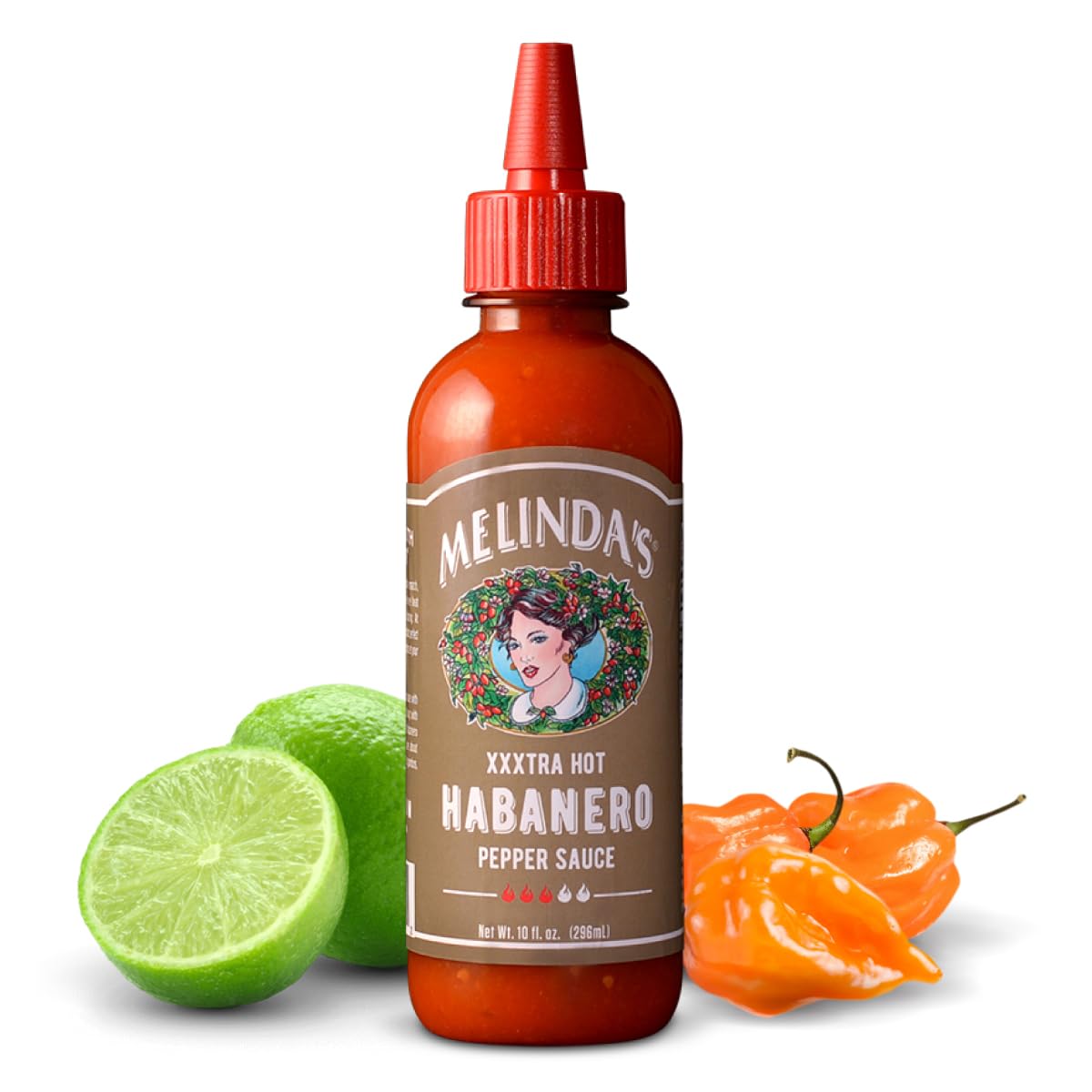 Melindas Original Habanero Xxxtra Hot Sauce - Gourmet Spicy Habanero Hot Sauce - Made With Habanero Peppers, Carrots, Onion, Vin