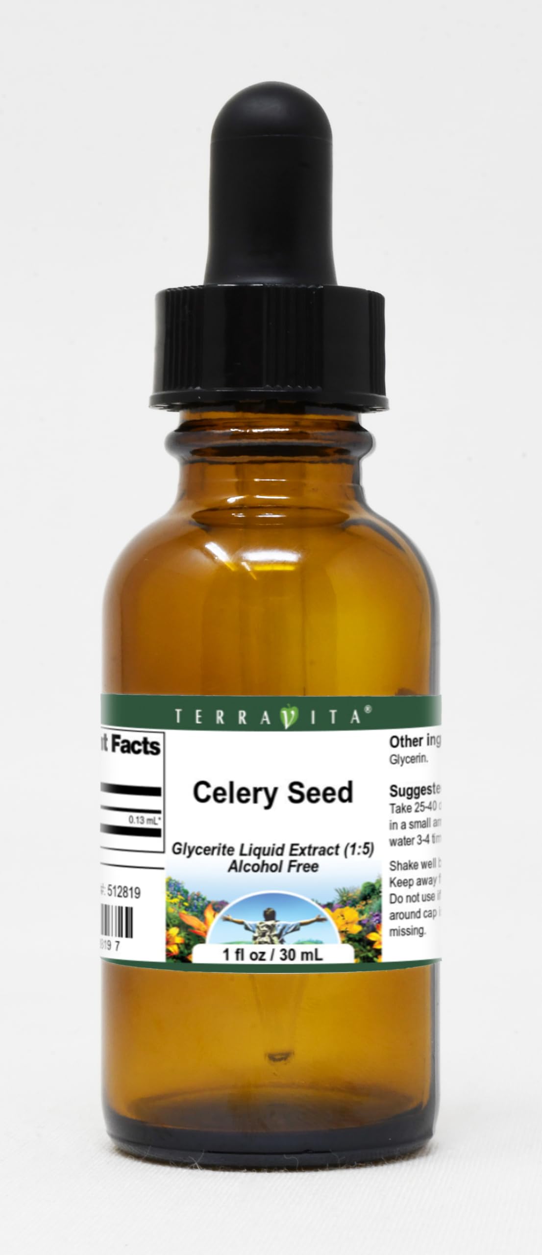 Celery Seed Glycerite Liquid Extract (1:5) - No Flavor (1 oz, ZIN: 512819)