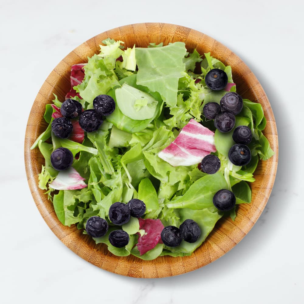 Frenature Freeze Dried Blueberry, 100% Natural Freeze Dried Fruits, Canada Grade A Whole Dried Blueberries, Camping Food & Healt