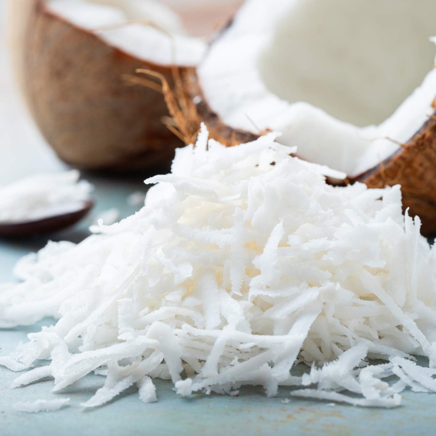 Gourmet Shredded Coconut Flakes, Raw, Unsweetened, By It'S Delish, 1 Lb - Great For Smoothies, Oatmeal Fruits, Recipes & Baking