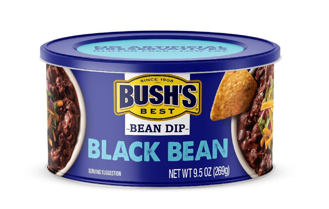 Bushs Best Black Bean Dip, 9.5 Ounce (Pack of 12)