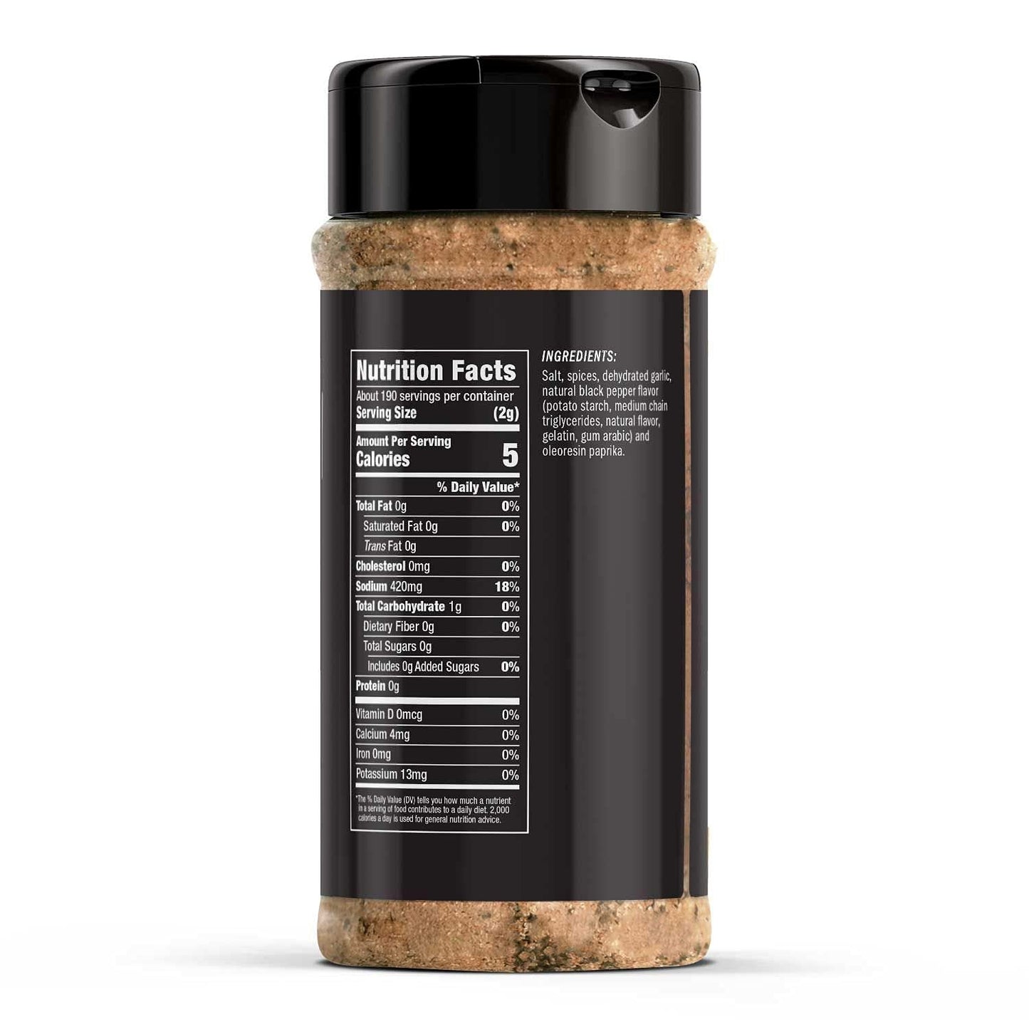 Kosmos Q The Best Classic Steak Rub - Bbq Meat Dry Rub  Steak Seasoning - Use On Steak, Chicken, Ribs, Pork Tenderloin, French F