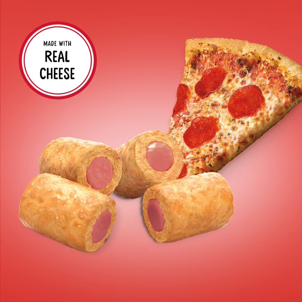 Combos Pepperoni Pizza Cracker Baked Snacks Bag 1.7 Ounce, 18 Count (Pack Of 2)