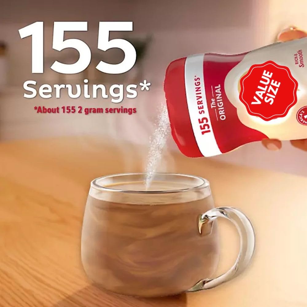 Nese Coffe Mat Original Powdered Coffee Creamer 11 Oz.,2 Pack W/A Spoon