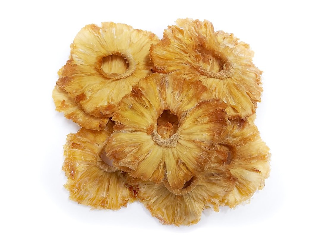 Food To Live Organic Dried Pineapple Rings, 25 Pounds - Non-Gmo, Flavorful Chewy Fruit Snack, Vegan, Unsulfured, No Sugar Added,