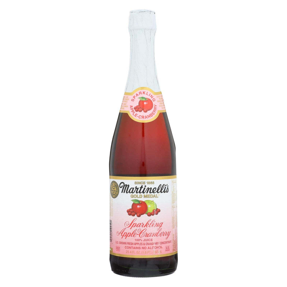 Martinellis Apple Cranberry 25.4 oz (Pack of 12)