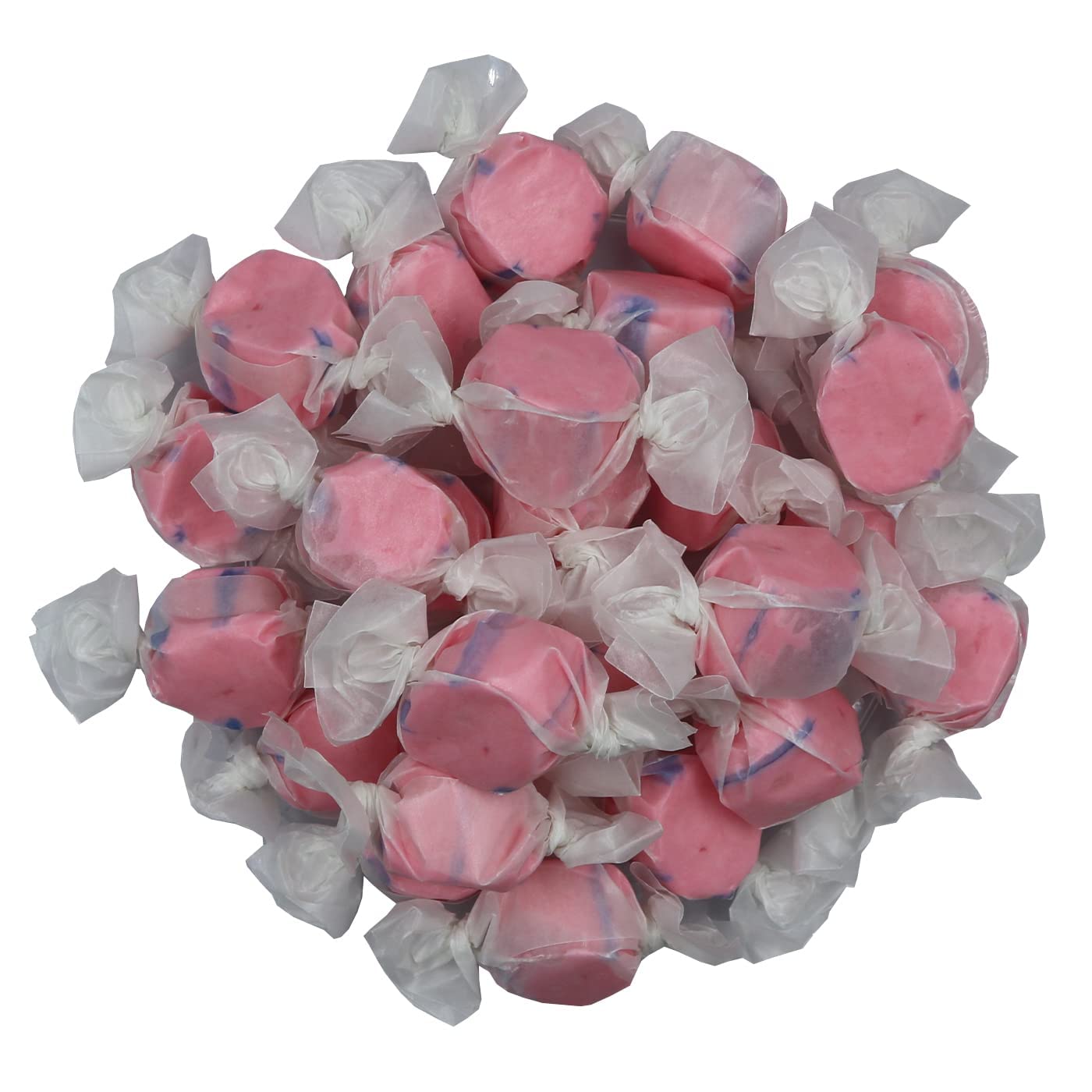 Gourmet Soft and chewy Salt Water Taffy Candies - Individually Wrapped - Bulk bags (Mix Berries, 2 Pound (Pack of 1))