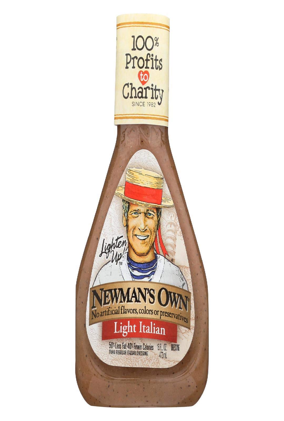 Newmans Own, Dressing Light Italian, 16 Ounce