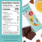 Step One Foods Lemon Almond Bar, Heart Healthy Snack Plant Sterols, Omega 3S High Fiber Snack Gluten & Dairy Free, Vegan, Zero Sodium, Granola Bars (12 Pack)
