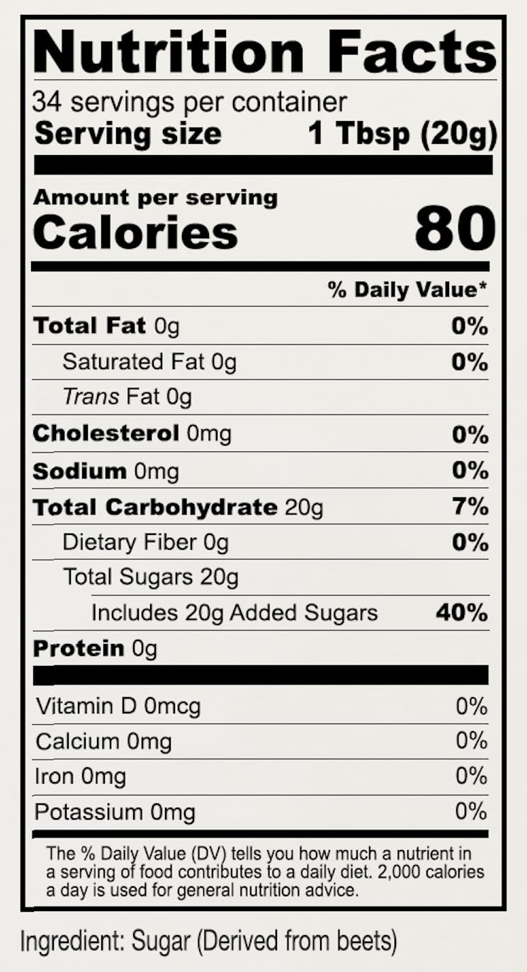 Anthonys Belgian Pearl Sugar, 1.5 lb, Batch Tested and Verified Gluten Free, Medium Sized Pearls