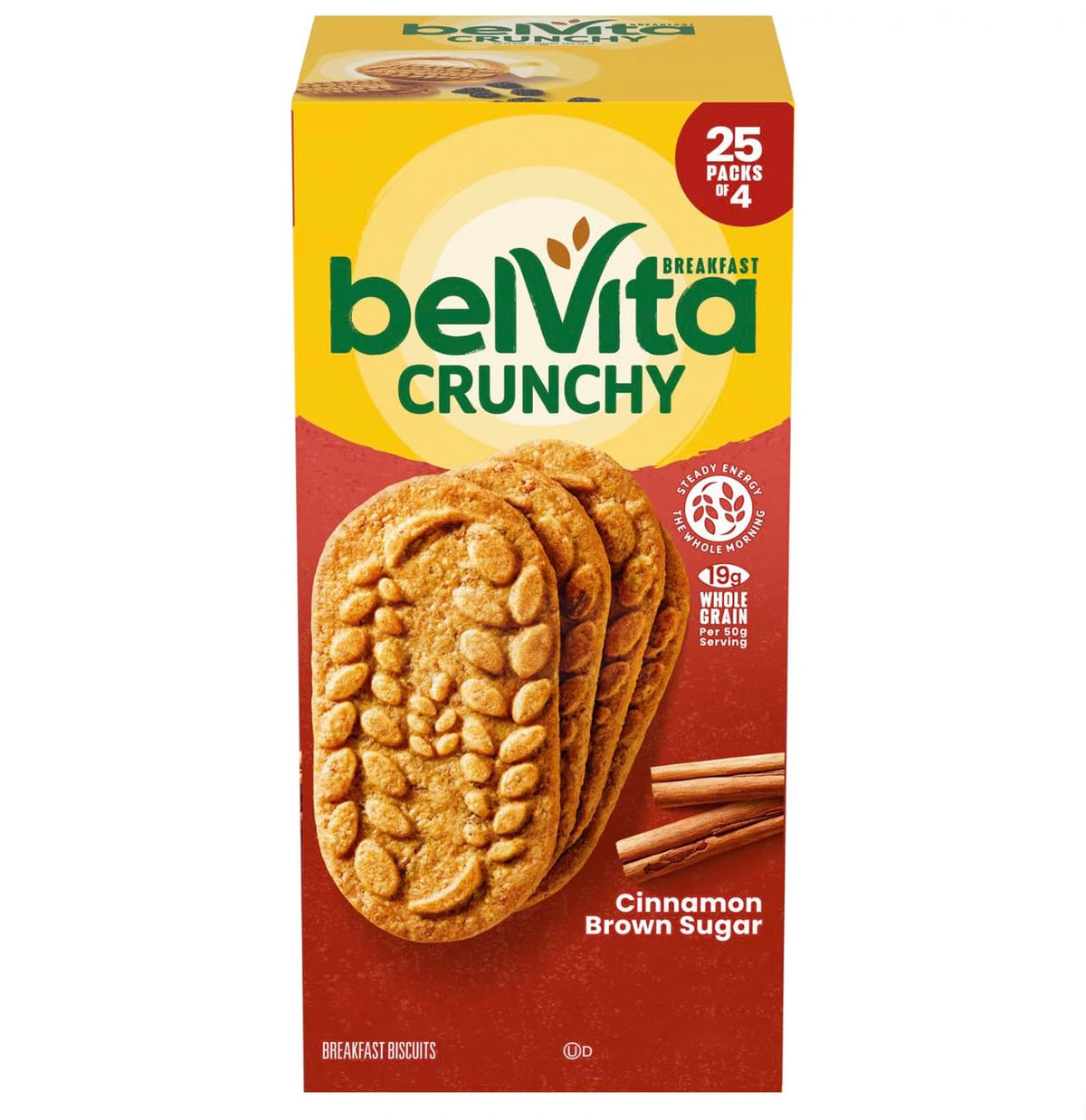 Belvita Cinnamon Brown Sugar Breakfast Biscuits (25 Pk.)