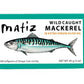 Matiz Mackerel in Extra Virgin Olive Oil, 3 Ounce (Pack of 5), Wild Caught Spanish Fish