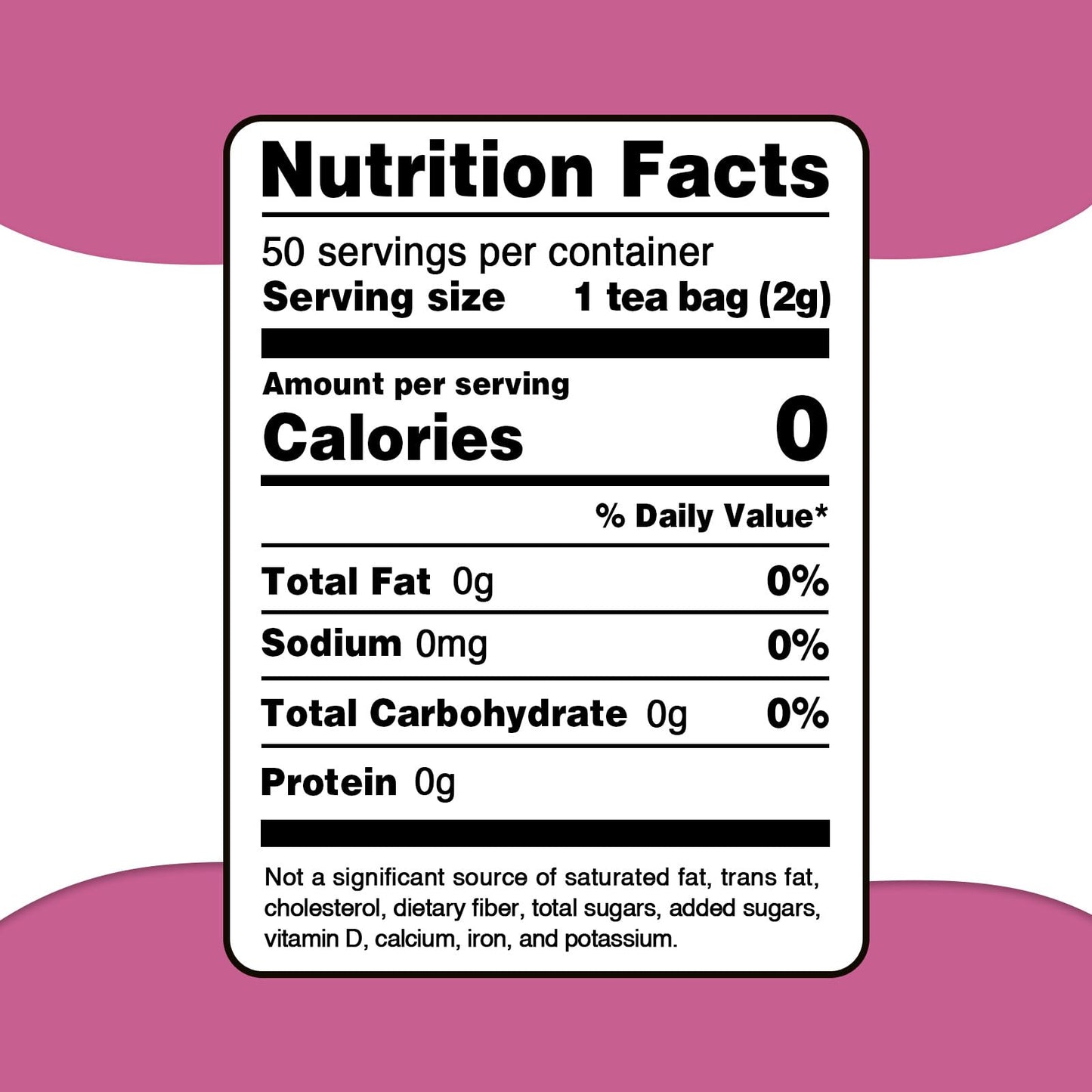 Fullchea - Red Clover Tea Bags  50 Teabags - Pure Red Clover Herb - Non-GMO - Caffeine-Free - Rich in Antioxidants & Supports Wellness