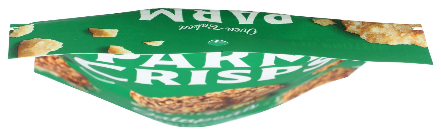 Parmcrisps Jalapeno Cheese Crisps, 1.75 Ounce Bag, Gluten-Free, Low-Carb Snack