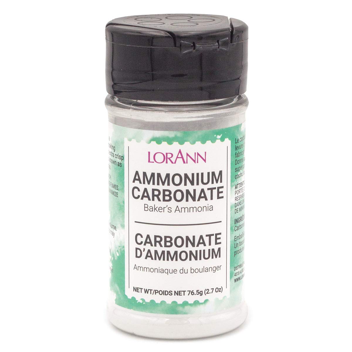 LorAnn Oils Baker's Ammonia (Ammonium Carbonate) - Ideal for Springerle & Thin, Crispy Cookies, Perfect with Wooden Cookie Molds