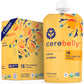 Cerebelly Organic Baby Food Pouches, Carrot Pumpkin Purees, 16 Nutrients, No Added Sugar, Fiber & Non-Gmo, 4Oz, 6 Pack