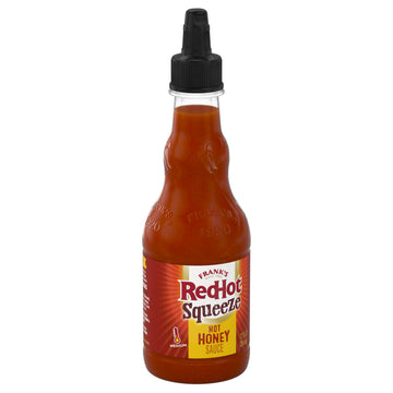 Frank s RedHot Squeeze Hot Honey Sauce, 12 fl oz (Pack of 6)