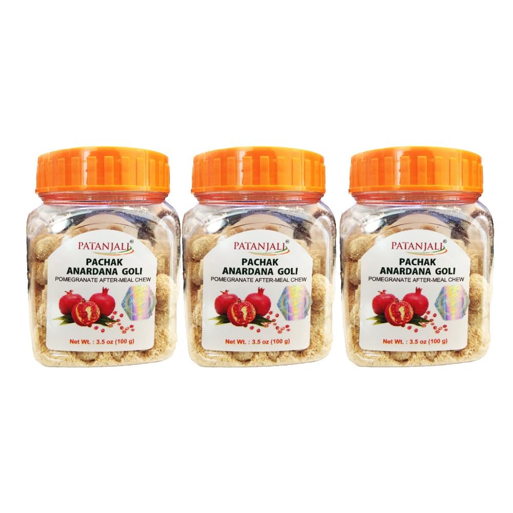 Patanjali Pachak Anardana Goli - Pack of 3 (100g each)