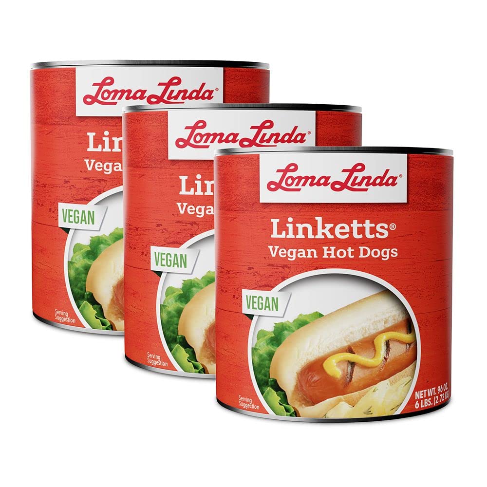 Loma Linda - Plant-Based Meats (Linketts (96 oz.), 3 Pack)