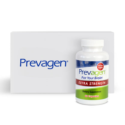 Prevagen Extra Strength , 60 Capsules For Your Brain, 2 Month Supply, 20mg Apoaequorin, 50mcg Vitamin D3