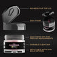 Bakell Brew Glitter - Edible Pink Glitter for Drinks, 4g Shaker Jar