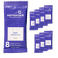 Moonstruck Chocolate Single Serve Dreamy Dark Chocolate Hot Chocolate Packets, 8 Count (Pack of 1)