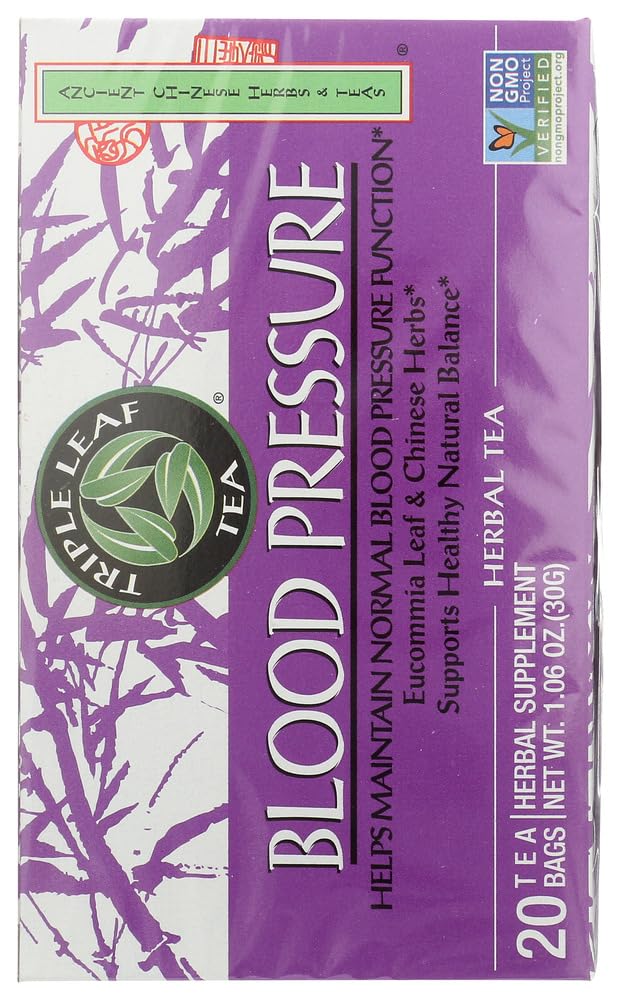 Triple Leaf Tea Blood Pressure - 20 Tea Bags (Pack Of 6)