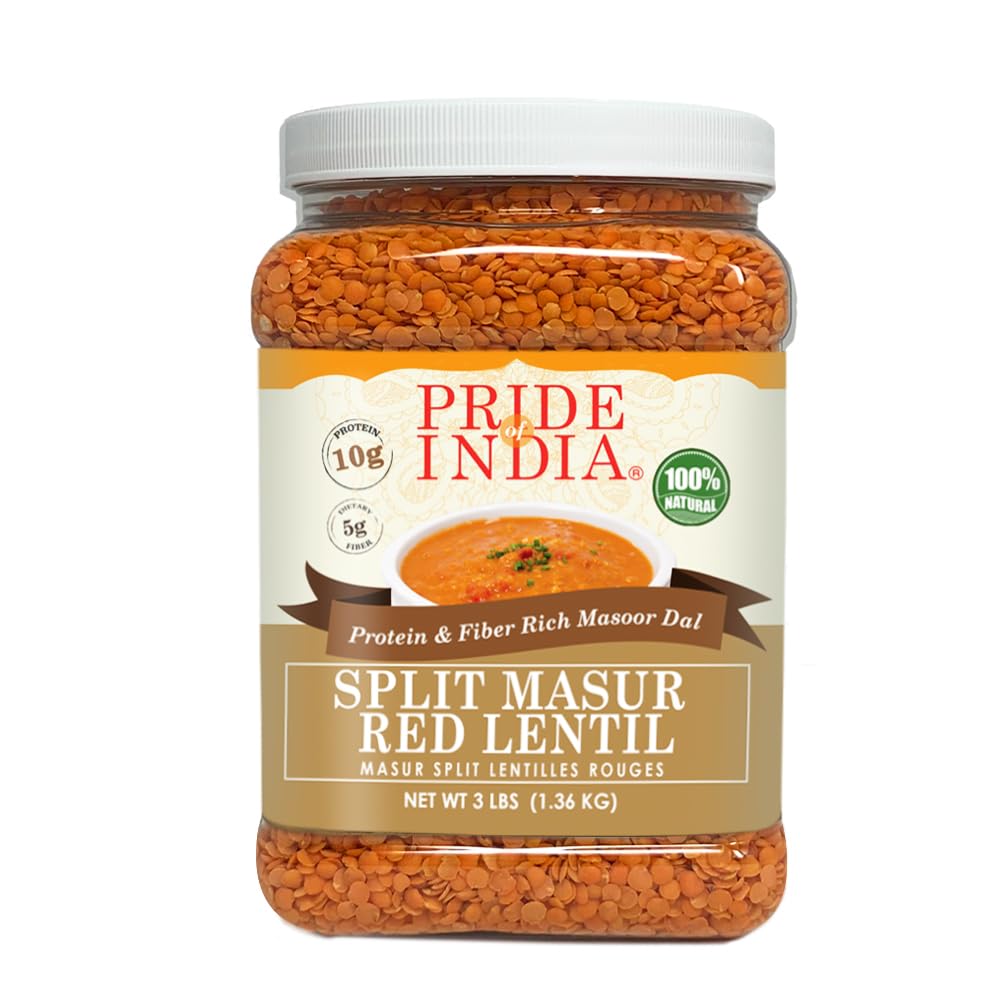 Split Red Masur Lentils 52.8 oz(D0102HPI0GV.)