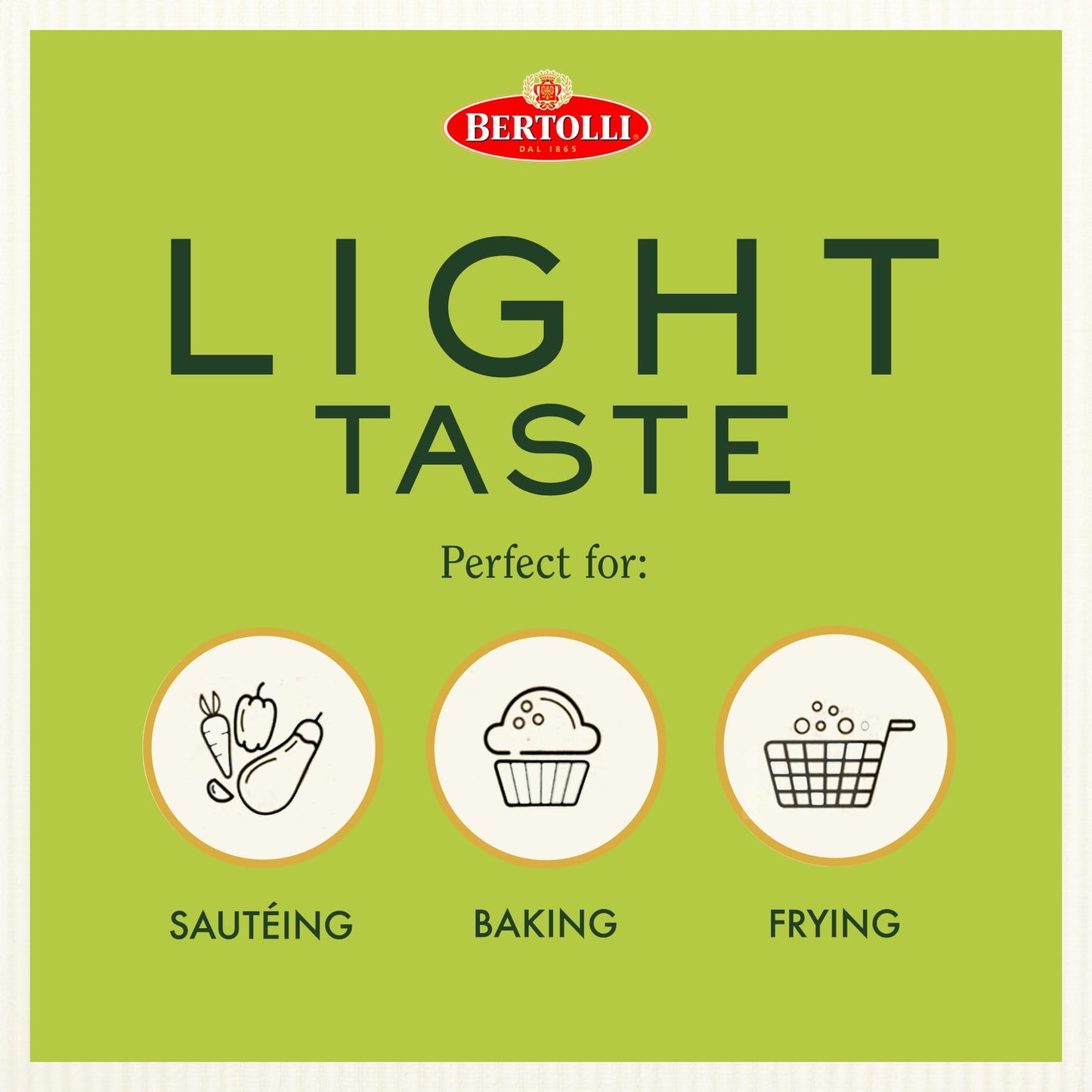Bertolli Extra Light Tasting Olive Oil, 51-Ounce Bottle