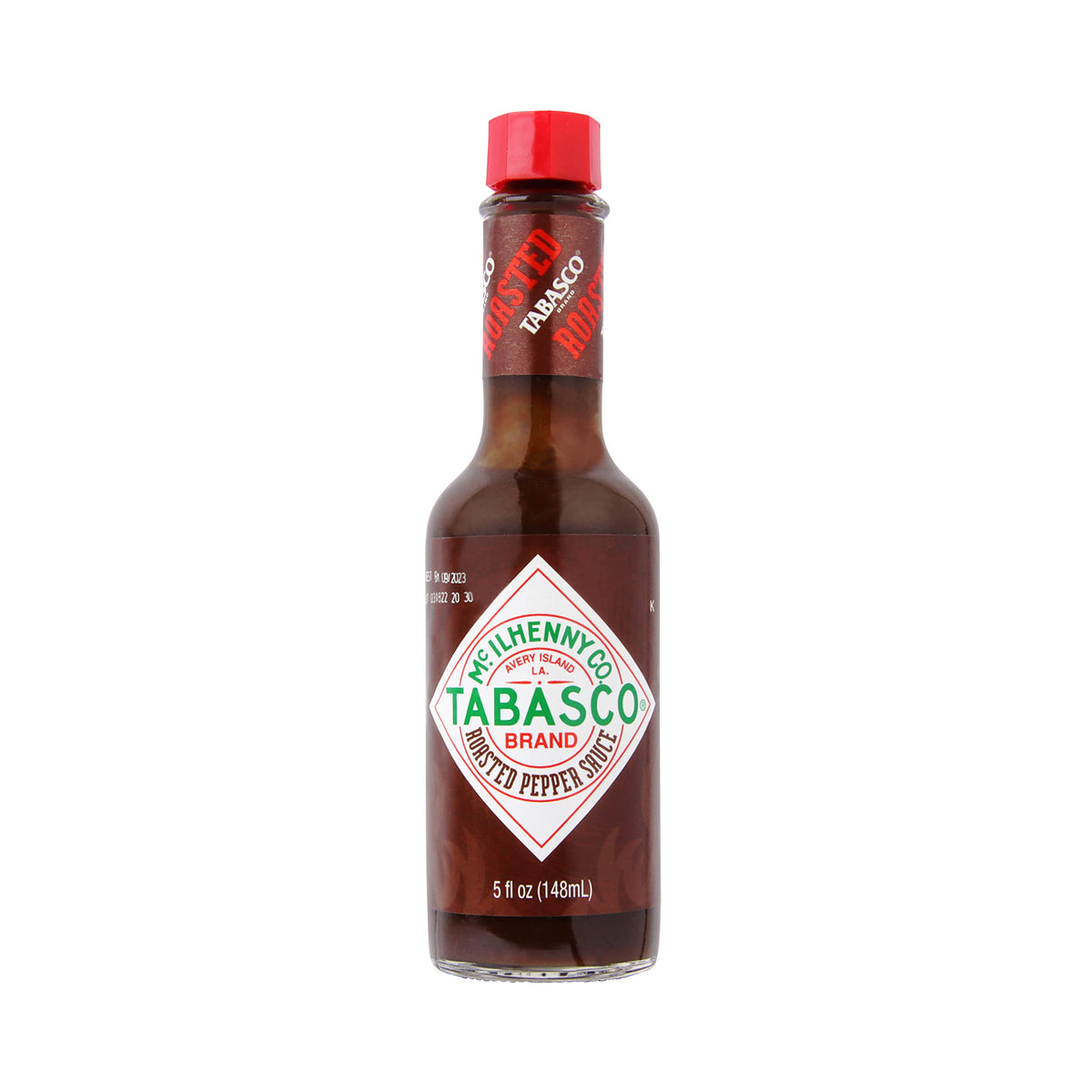 Tabasco® Brand Roasted Pepper Sauce, Rich & Savory Hot Sauce, Glass Bottle, Made With Vine-Ripe Red Peppers, Fresh Garlic & Onions, Great On Sandwiches & More, 5 Fl Oz (Pack Of 1)