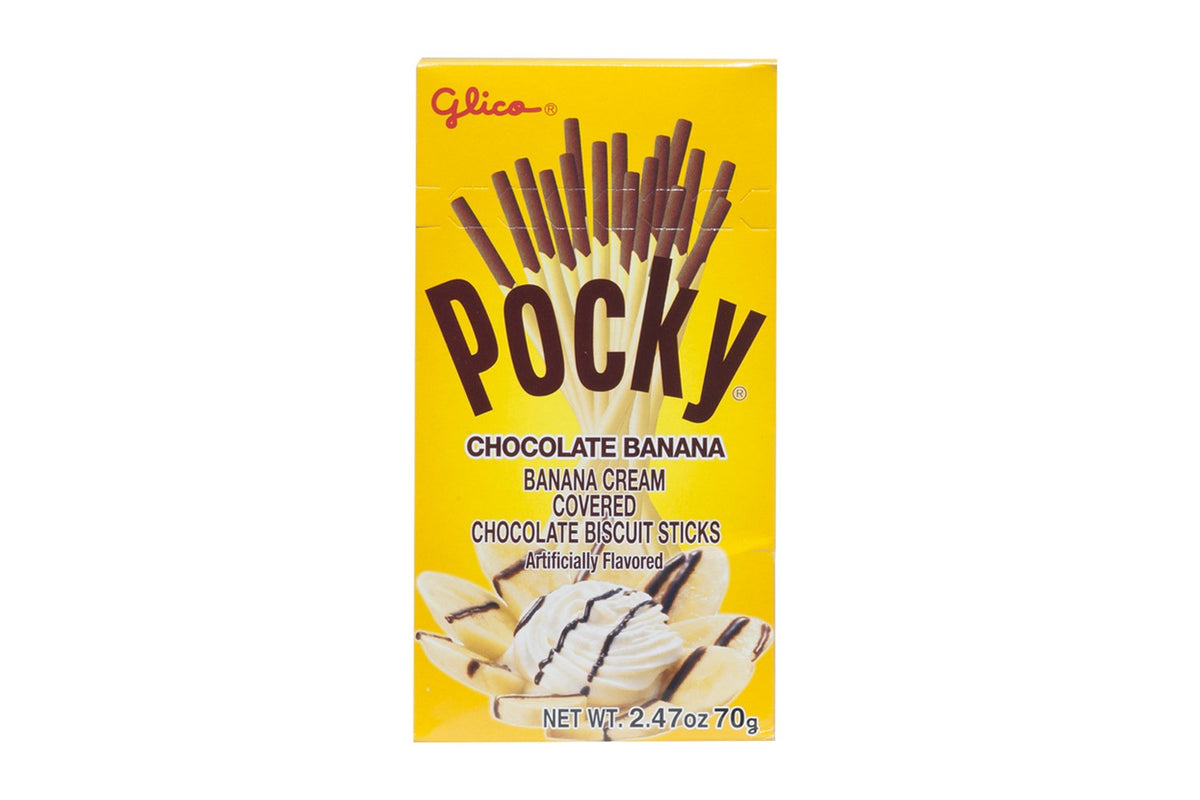 Pocky Biscuit Stick, Chocolate Banana, 2.47 Ounce (Pack Of 10)
