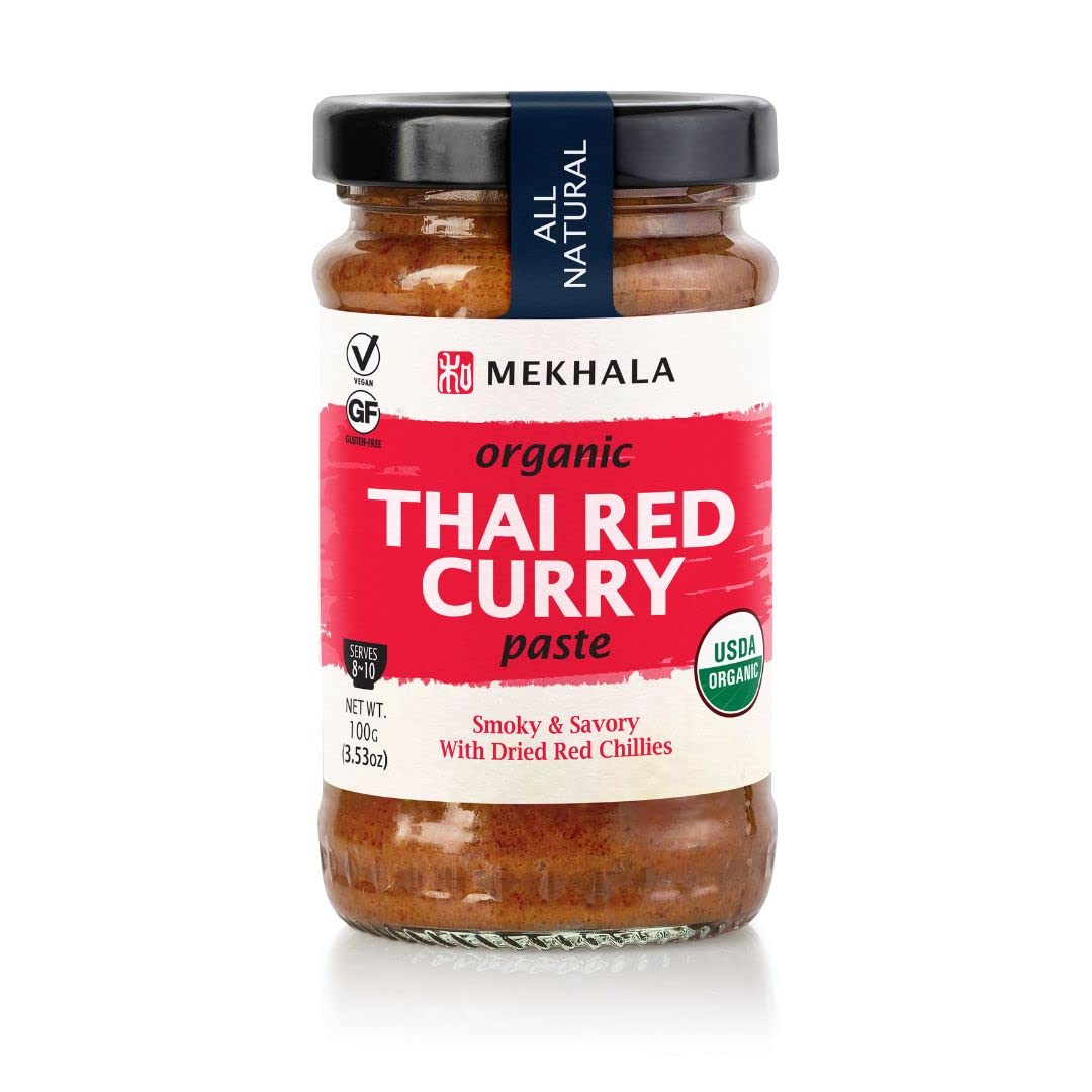 Mekhala Organic Thai Red Curry Paste, 3.53 oz