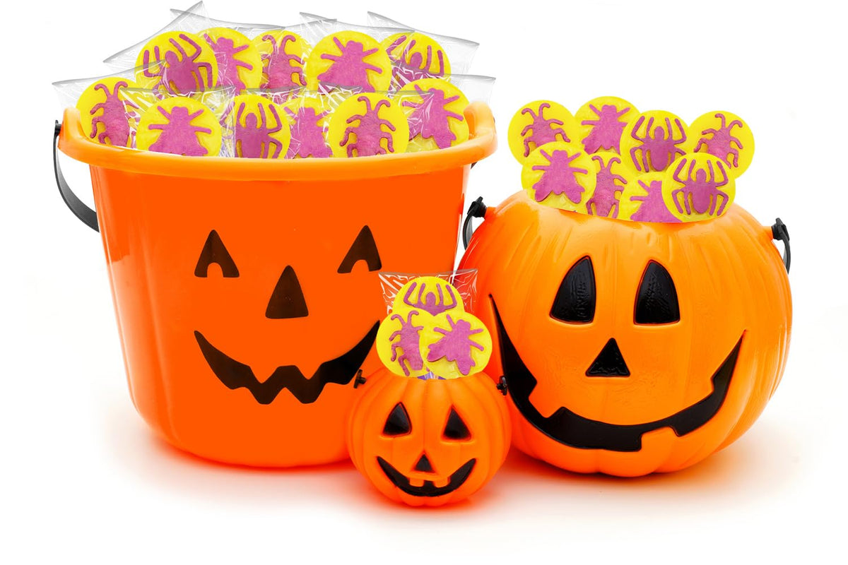 Fruidles Insects Tattoo Lollipop Suckers Candy, Great For Goody Party Bag Fillers, Individually Wrapped (30 Pounds)