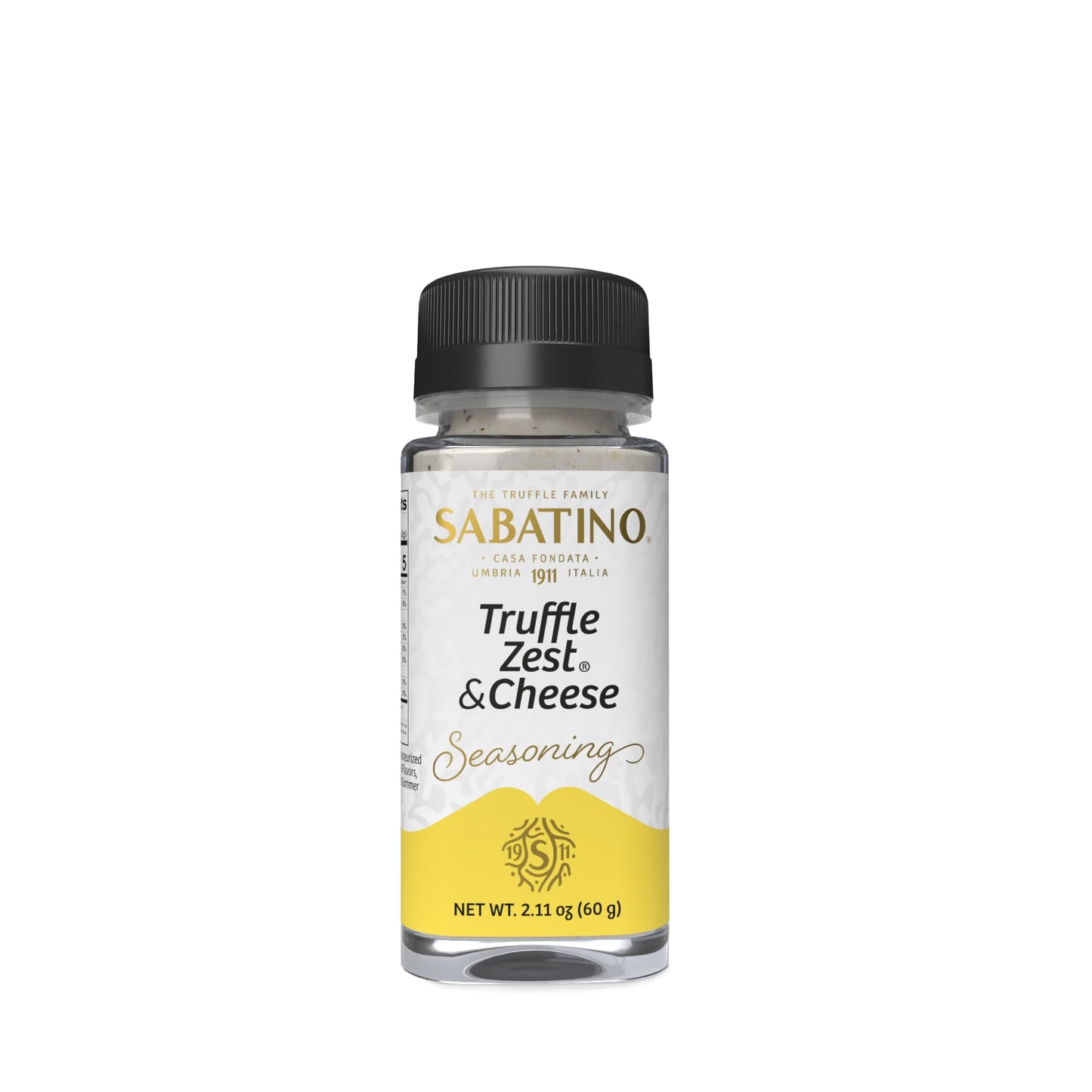 Sabatino Tartufi Truffle Zest Seasoning, Truffle & Cheese, The Original All Natural Gourmet Truffle Powder, Vegetarian Friendly,