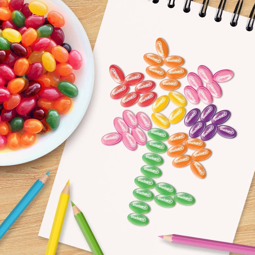 Starburst Jellybean Originals - 14 Ounce Pack of 12 - Colorful Fruit-Flavored Candy