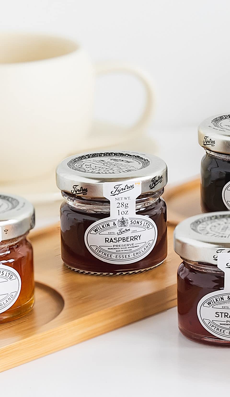 Tiptree Raspberry Preserve Minis, 1 Ounce, Pack of 72, Model 05422