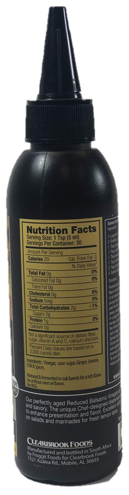 Castillo De Pinar Lemon Reduced Vinegar, 150Ml Non Gmo