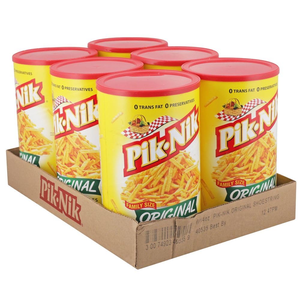 Pik Nik Original Shoestring Potatoes, 14 Ounce - 6 per case.