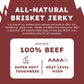 Bulk Brisket Jerky Hot Teriyaki 1 Pound - All Natural Gluten Free